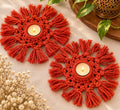 Crochet Candle Mats – Set of 2