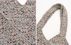 Multicolour Crochet Tote Bag
