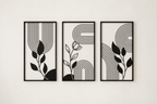 Modern Wall Art – Set of 3
