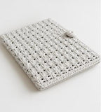 Sage Blue Crochet 10" Tablet Sleeve